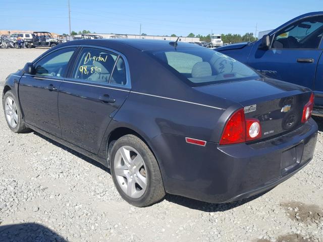 1G1ZB5E17BF136537 - 2011 CHEVROLET MALIBU LS 灰色 照片 3