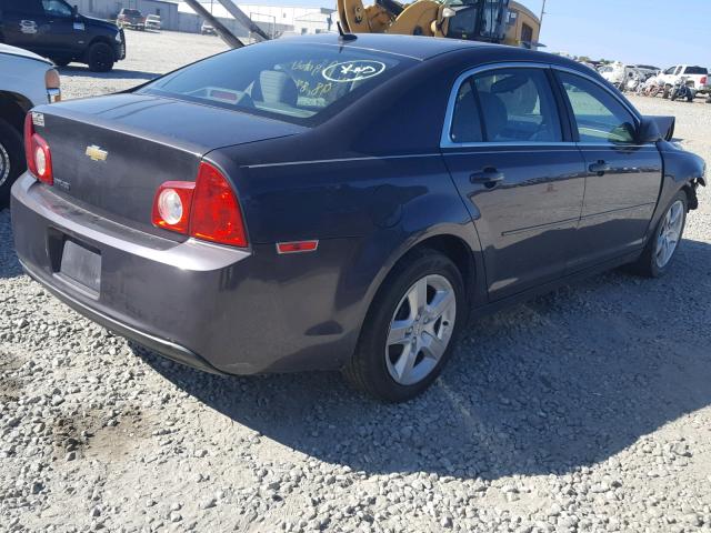 1G1ZB5E17BF136537 - 2011 CHEVROLET MALIBU LS 灰色 照片 4