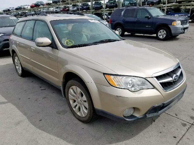 4S4BP86C884336547 - 2008 SUBARU OUTBACK 3. GOLD photo 1