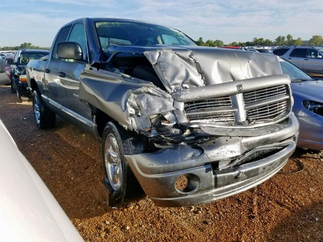 1D7HU18D35S292698 - 2005 DODGE RAM 1500 S GRAY photo 1