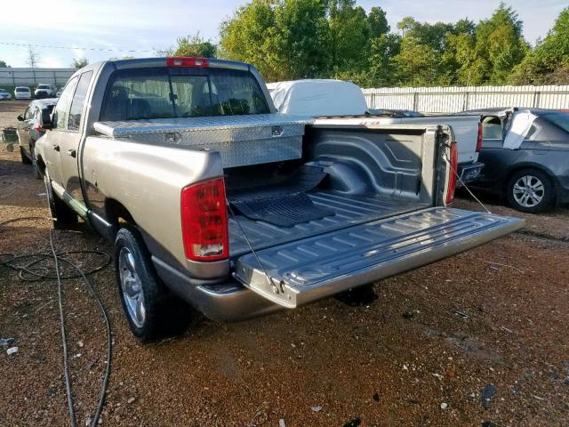 1D7HU18D35S292698 - 2005 DODGE RAM 1500 S GRAY photo 3