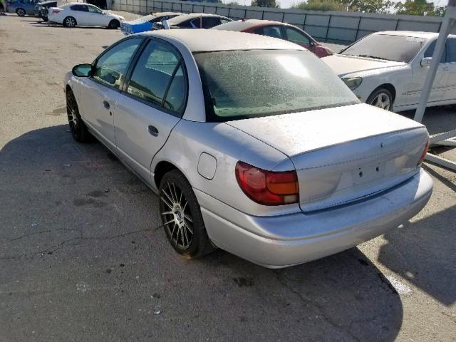 1G8ZH52872Z311546 - 2002 SATURN SL1 BLUE photo 3