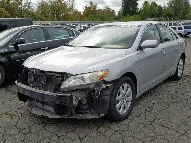 4T1BK46K77U007545 - 2007 TOYOTA CAMRY NEW SILVER photo 2