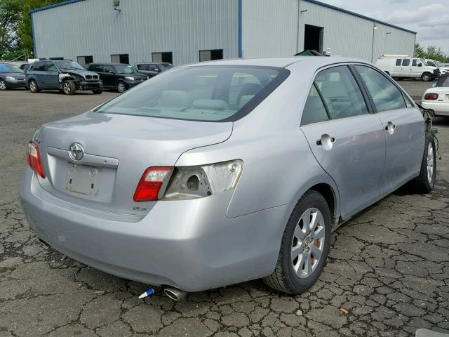 4T1BK46K77U007545 - 2007 TOYOTA CAMRY NEW SILVER photo 4