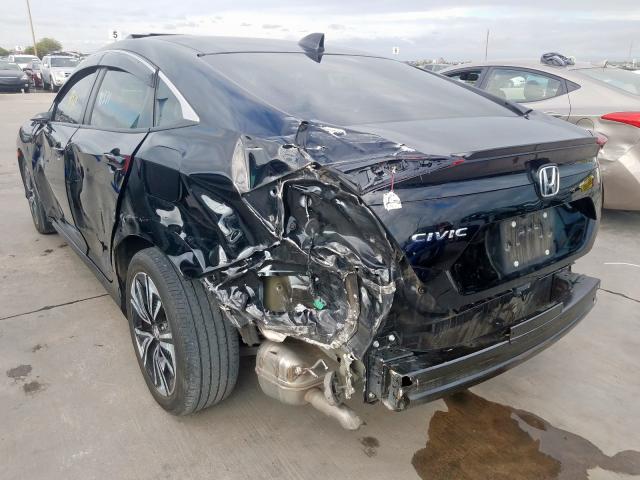 19XFC1F73HE005367 - 2017 HONDA CIVIC EXL 黑色 照片 3