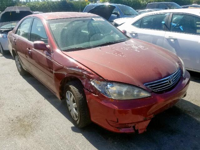 4T1BE32K96U158098 - 2006 TOYOTA CAMRY LE RED photo 1