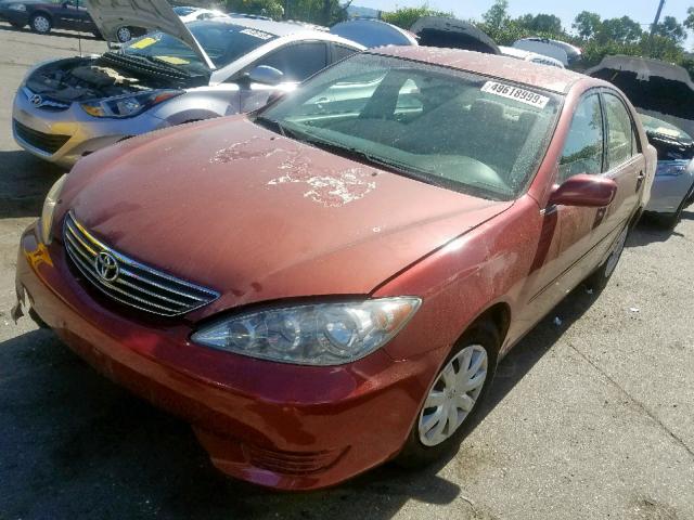 4T1BE32K96U158098 - 2006 TOYOTA CAMRY LE RED photo 2