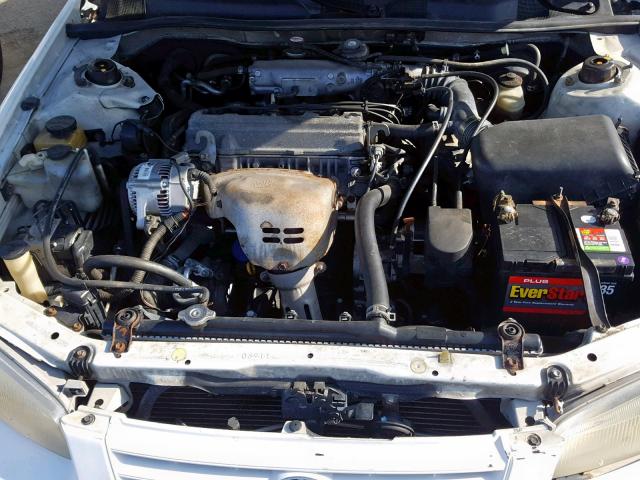 4T1BG22K5WU356939 - 1998 TOYOTA CAMRY CE WHITE photo 7