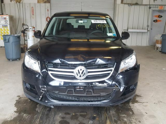 WVGBV7AX9AW524594 - 2010 VOLKSWAGEN TIGUAN SE BLACK photo 9