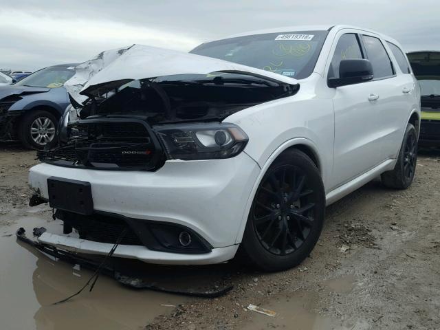 1C4SDHCT6FC114092 - 2015 DODGE DURANGO R/ WHITE photo 2