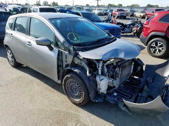 3N1CE2CP9FL370428 - 2015 NISSAN VERSA NOTE SILVER photo 1