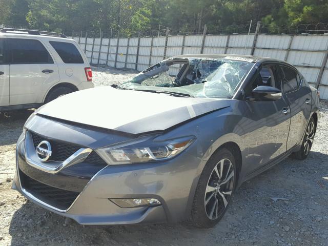 1N4AA6AP2GC407073 - 2016 NISSAN MAXIMA 3.5 GRAY photo 2