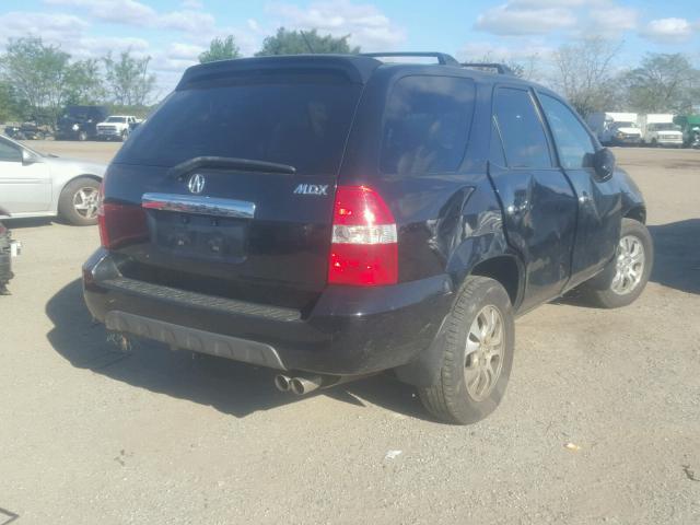 2HNYD18633H516336 - 2003 ACURA MDX TOURIN BLACK photo 4