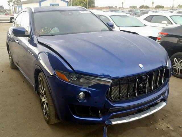 ZN661YUS6HX260714 - 2017 MASERATI LEVANTE S BLUE photo 1