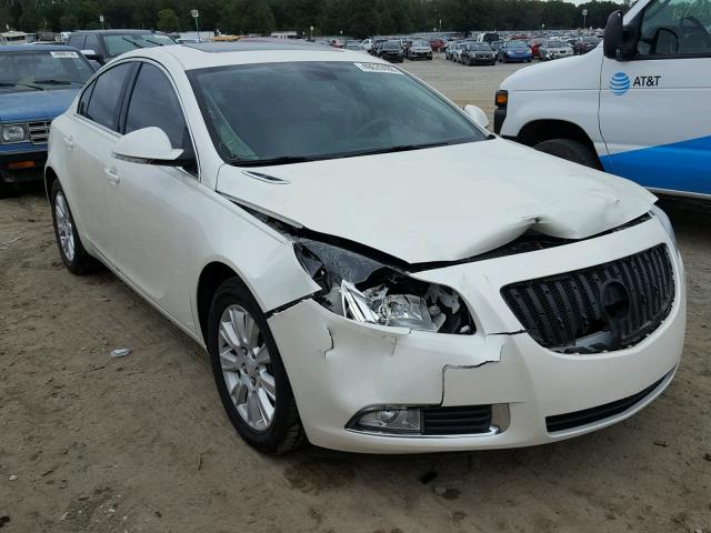 2G4GR5ER3D9248095 - 2013 BUICK REGAL WHITE photo 1