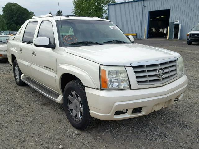 3GYEK63N03G230951 - 2003 CADILLAC ESCALADE E WHITE photo 1