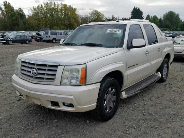 3GYEK63N03G230951 - 2003 CADILLAC ESCALADE E WHITE photo 2