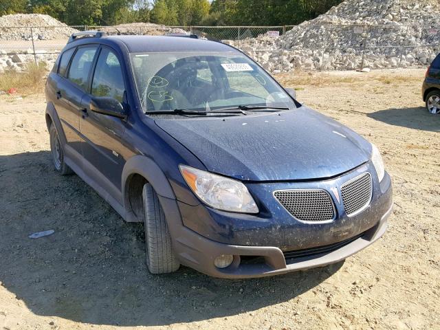 5Y2SL65887Z442046 - 2007 PONTIAC VIBE BLUE photo 1