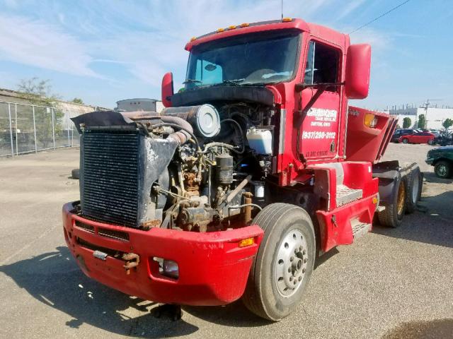 1XKADE9XXNJ577937 - 1992 KENWORTH CONSTRUCTI RED photo 2