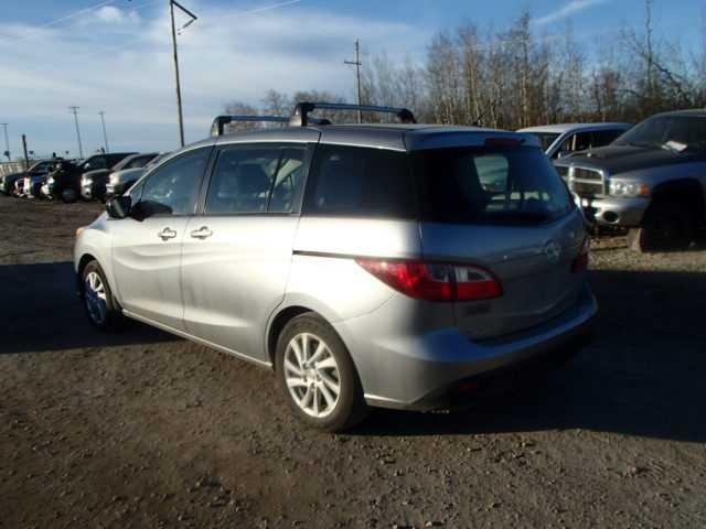 JM1CW2CL0C0133973 - 2012 MAZDA 5 SILVER photo 3