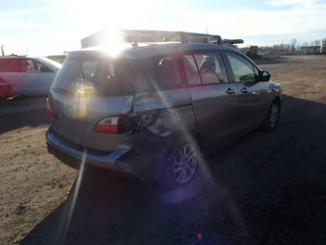 JM1CW2CL0C0133973 - 2012 MAZDA 5 SILVER photo 4