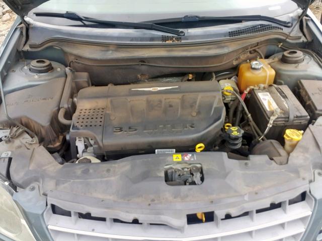 2C4GM68415R550124 - 2005 CHRYSLER PACIFICA T GREEN photo 7