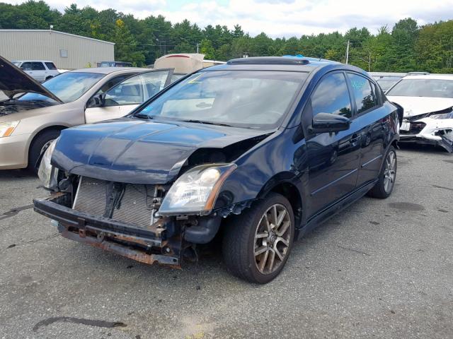 3N1CB61E77L716754 - 2007 NISSAN SENTRA SE- BLACK photo 2