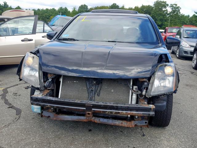 3N1CB61E77L716754 - 2007 NISSAN SENTRA SE- BLACK photo 9