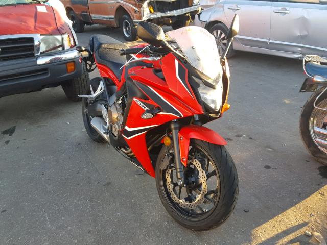 MLHRC7403J5400363 - 2018 HONDA CBR650 F RED photo 1