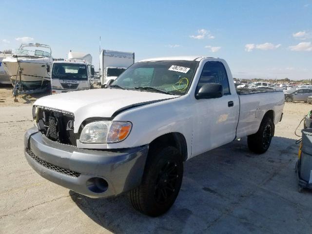 5TBJU32146S462897 - 2006 TOYOTA TUNDRA WHITE photo 2