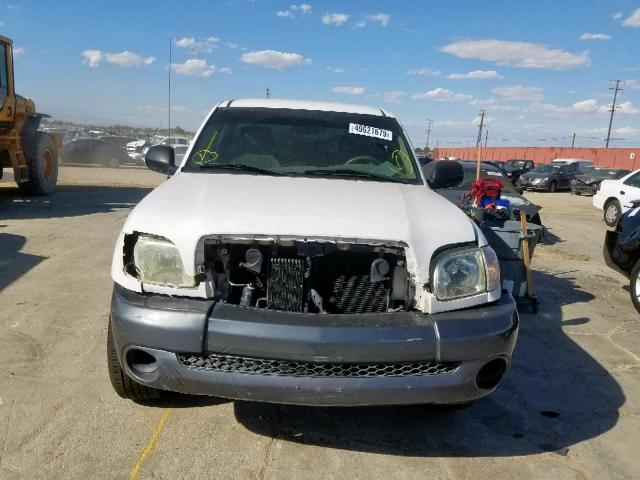 5TBJU32146S462897 - 2006 TOYOTA TUNDRA WHITE photo 9