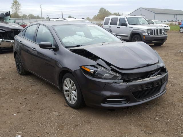 1C3CDFBB7ED913474 - 2014 DODGE DART SXT GRAY photo 1