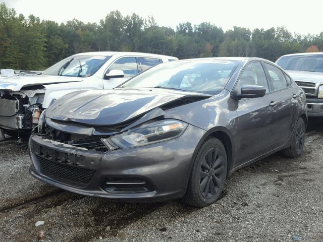 1C3CDFBB7ED913474 - 2014 DODGE DART SXT GRAY photo 2