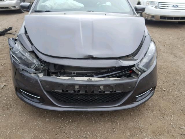 1C3CDFBB7ED913474 - 2014 DODGE DART SXT GRAY photo 9