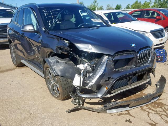 WBXHT3C38J5K23864 - 2018 BMW X1 XDRIVE2 GRAY photo 1