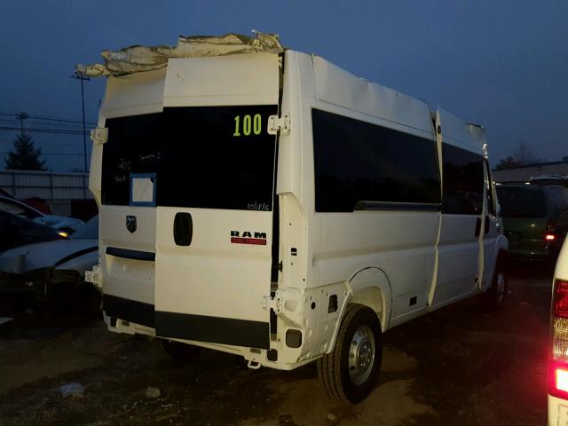 3C6TRVPG6GE122776 - 2016 RAM PROMASTER WHITE photo 4