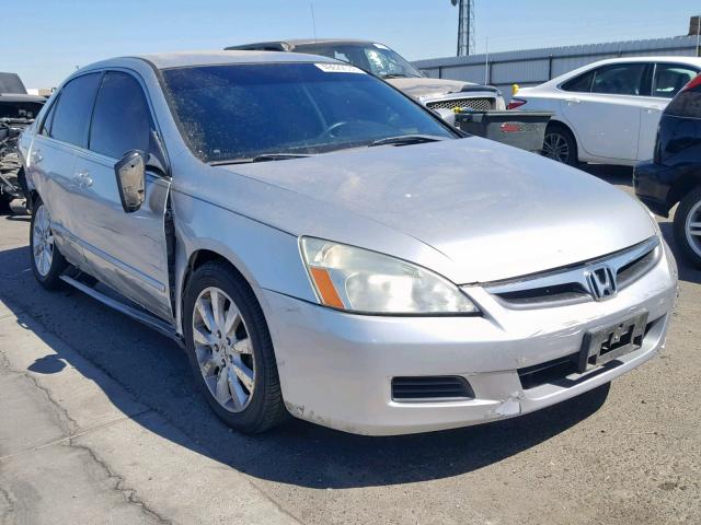 3HGCM56457G707546 - 2007 HONDA ACCORD LX SILVER photo 1