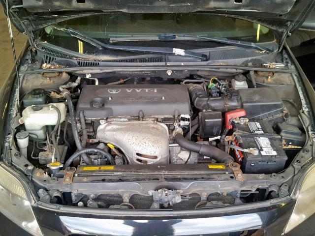 JTKDE177X60114150 - 2006 TOYOTA SCION TC შავი ფოტო 7