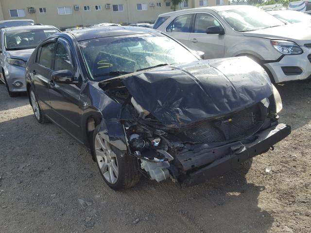 1N4BA41E98C803087 - 2008 NISSAN MAXIMA SE BLACK photo 1