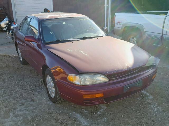 4T1BG12K3TU755256 - 1996 TOYOTA CAMRY DX BURGUNDY photo 1