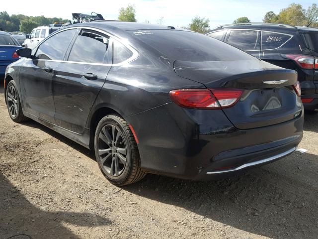 1C3CCCAB2FN558857 - 2015 CHRYSLER 200 LIMITE BLACK photo 4