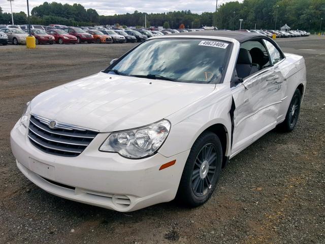 1C3LC45K28N659545 - 2008 CHRYSLER SEBRING WHITE photo 2