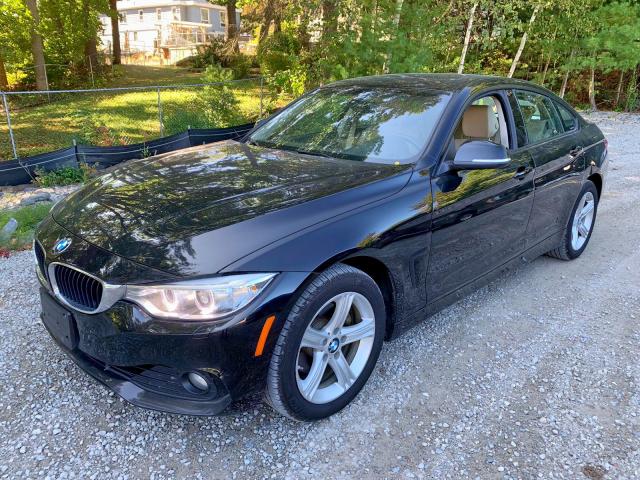 WBA4A7C5XFD414996 - 2015 BMW 428 XI BLACK photo 2