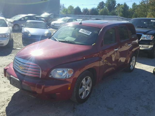 3GNDA23P56S519301 - 2006 CHEVROLET HHR LT RED photo 2