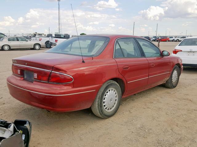 2G4WS52M0V1402819 - 1997 BUICK CENTURY CU RED photo 4