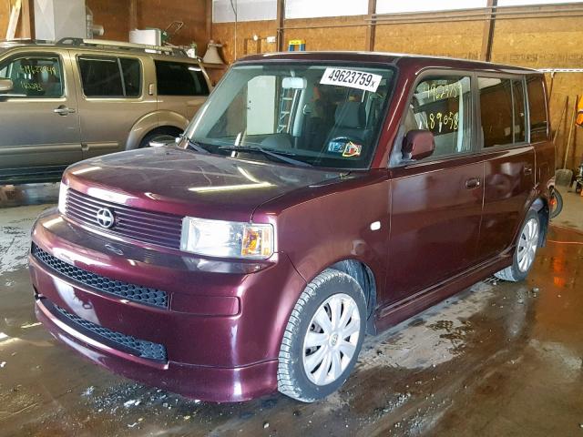 JTLKT324750174581 - 2005 TOYOTA SCION XB 栗色 照片 2