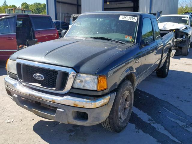 1FTZR15E54PB36838 - 2004 FORD RANGER SUP GREEN photo 2