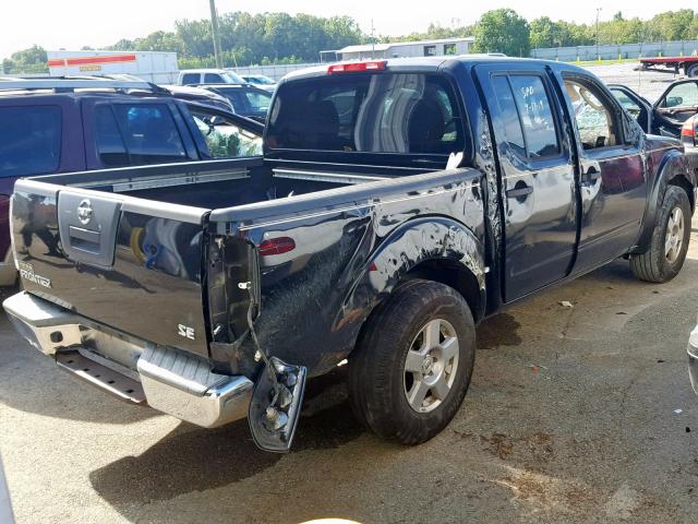 1N6AD07U48C420420 - 2008 NISSAN FRONTIER C BLACK photo 4