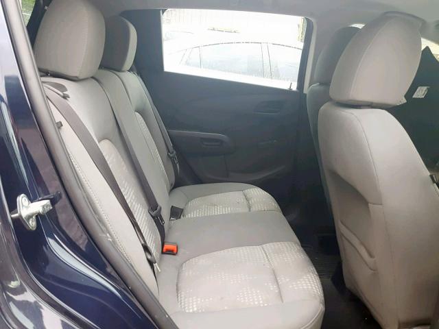 1G1JA6SH1F4161653 - 2015 CHEVROLET SONIC LS BLUE photo 6