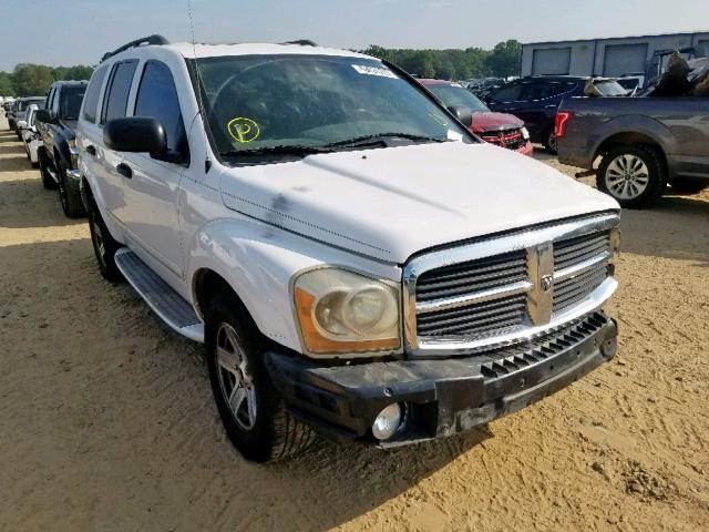 1D4HD58D75F529335 - 2005 DODGE DURANGO LI WHITE photo 1